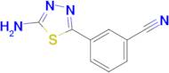 3-(5-amino-1,3,4-thiadiaZol-2-yl)benzonitrile