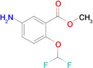 Methyl 5-amino-2-(difluoromethoxy)benzoate