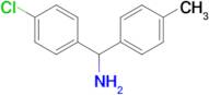 (4-Chlorophenyl)(4-methylphenyl)methanamine