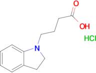 4-(2,3-Dihydro-1h-indol-1-yl)butanoic acid hydrochloride