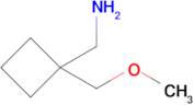 [1-(methoxymethyl)cyclobutyl]methanamine