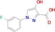 1-(3-Fluorophenyl)-4-hydroxy-1h-pyrazole-3-carboxylic acid