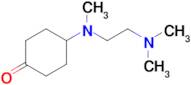 4-{[2-(dimethylamino)ethyl](methyl)amino}cyclohexan-1-one