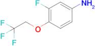 3-Fluoro-4-(2,2,2-trifluoroethoxy)aniline