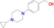 [4-(4-cyclopropylpiperazin-1-yl)phenyl]methanol