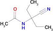 n-(1-Cyano-1-ethylpropyl)acetamide