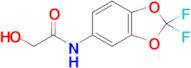 n-(2,2-Difluoro-1,3-dioxaindan-5-yl)-2-hydroxyacetamide