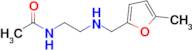 n-(2-{[(5-methylfuran-2-yl)methyl]amino}ethyl)acetamide