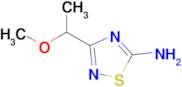 3-(1-Methoxyethyl)-1,2,4-thiadiazol-5-amine