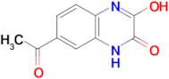7-acetyl-3-hydroxy-1,2-dihydroquinoxalin-2-one