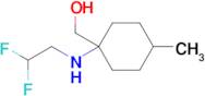 {1-[(2,2-difluoroethyl)amino]-4-methylcyclohexyl}methanol