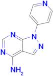 1-(Pyridin-4-yl)-1h-pyrazolo[3,4-d]pyrimidin-4-amine