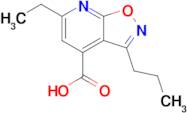 6-Ethyl-3-propyl-[1,2]oxazolo[5,4-b]pyridine-4-carboxylic acid