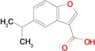 5-(Propan-2-yl)-1-benzofuran-3-carboxylic acid