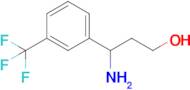 3-Amino-3-[3-(trifluoromethyl)phenyl]propan-1-ol