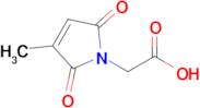 2-(3-Methyl-2,5-dioxo-2,5-dihydro-1h-pyrrol-1-yl)acetic acid