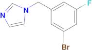 1-[(3-bromo-5-fluorophenyl)methyl]-1h-imidazole