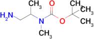 Tert-butyl n-(1-aminopropan-2-yl)-n-methylcarbamate