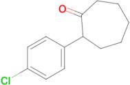 2-(4-Chlorophenyl)cycloheptan-1-one