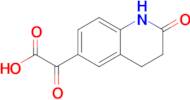 2-Oxo-2-(2-oxo-1,2,3,4-tetrahydroquinolin-6-yl)acetic acid