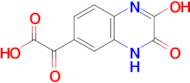 2-(2-hydroxy-3-oxo-3,4-dihydroquinoxalin-6-yl)-2-oxoacetic acid