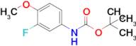Tert-butyl n-(3-fluoro-4-methoxyphenyl)carbamate