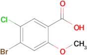 4-Bromo-5-chloro-2-methoxybenzoic acid