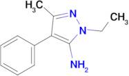 1-Ethyl-3-methyl-4-phenyl-1h-pyrazol-5-amine