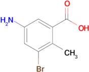 5-Amino-3-bromo-2-methylbenzoic acid