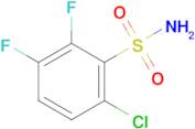 6-Chloro-2,3-difluorobenzene-1-sulfonamide