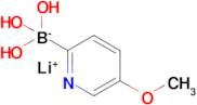 Lithium(1+) ion trihydroxy(5-methoxypyridin-2-yl)boranuide