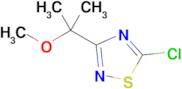 5-Chloro-3-(2-methoxypropan-2-yl)-1,2,4-thiadiazole