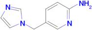 5-[(1h-imidazol-1-yl)methyl]pyridin-2-amine