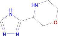 3-(4H-1,2,4-triazol-3-yl)morpholine