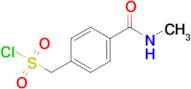 [4-(methylcarbamoyl)phenyl]methanesulfonyl chloride