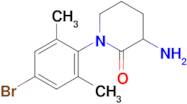 3-Amino-1-(4-bromo-2,6-dimethylphenyl)piperidin-2-one