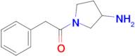 1-(3-Aminopyrrolidin-1-yl)-2-phenylethan-1-one