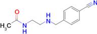 n-(2-{[(4-cyanophenyl)methyl]amino}ethyl)acetamide