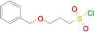 3-(Benzyloxy)propane-1-sulfonyl chloride