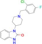 1-{1-[(2-chloro-4-fluorophenyl)methyl]piperidin-4-yl}-2,3-dihydro-1h-1,3-benzodiazol-2-one