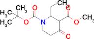 1-Tert-butyl 3-methyl 2-ethyl-4-oxopiperidine-1,3-dicarboxylate