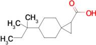 6-(2-Methylbutan-2-yl)spiro[2.5]octane-1-carboxylic acid