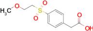 2-[4-(2-methoxyethanesulfonyl)phenyl]acetic acid