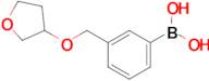 {3-[(oxolan-3-yloxy)methyl]phenyl}boronic acid