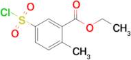 Ethyl 5-(chlorosulfonyl)-2-methylbenzoate