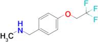 Methyl({[4-(2,2,2-trifluoroethoxy)phenyl]methyl})amine