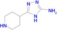 5-(piperidin-4-yl)-4H-1,2,4-triazol-3-amine