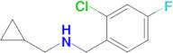 [(2-chloro-4-fluorophenyl)methyl](cyclopropylmethyl)amine