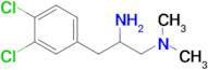 [2-amino-3-(3,4-dichlorophenyl)propyl]dimethylamine