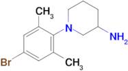 1-(4-Bromo-2,6-dimethylphenyl)piperidin-3-amine